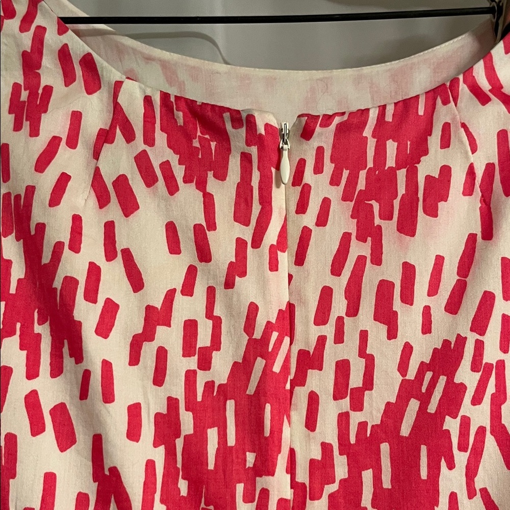 Boden Pink and White Midi Dress - Picture 7 of 7